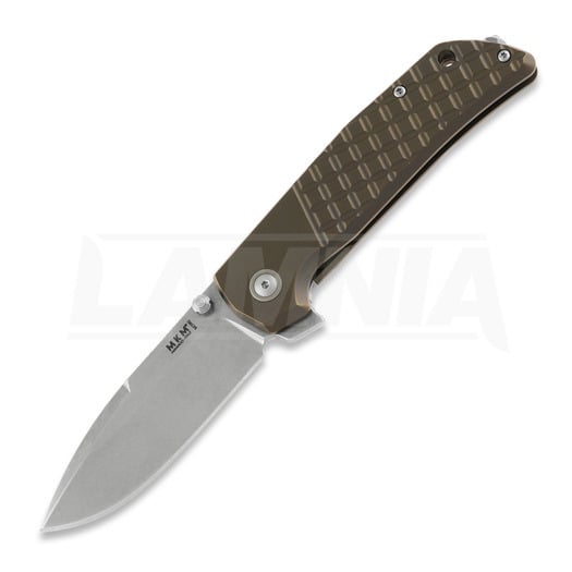 MKM Knives Maximo összecsukható kés, Bronze titanium MKMM-TBR