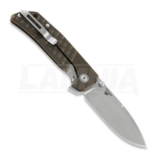MKM Knives Maximo סכין מתקפלת, Bronze titanium MKMM-TBR