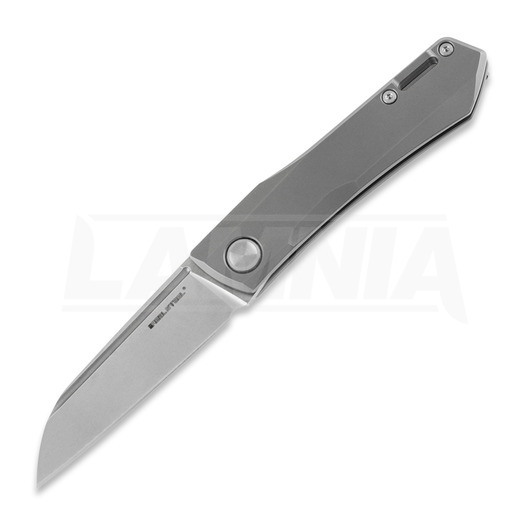 RealSteel Solis folding knife, titanium beadblast 7061S
