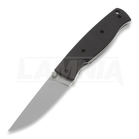 Brisa Birk 75 folding knife, S30V Flat Ground, carbon fiber