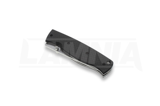 Brisa Birk 75 folding knife, S30V Flat Ground, carbon fiber