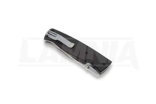 Brisa Birk 75 összecsukható kés, S30V Flat Ground, carbon fiber