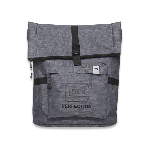 Glock Perfection Pursuit Messenger Style backpack, grey