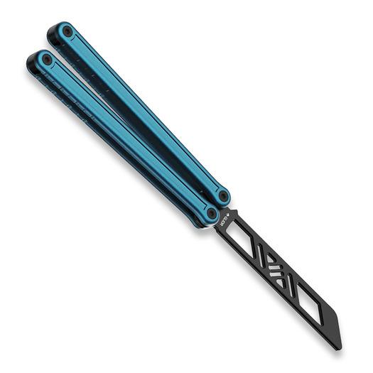 Glidr Antarctic 2 balisong trainer, blue moon