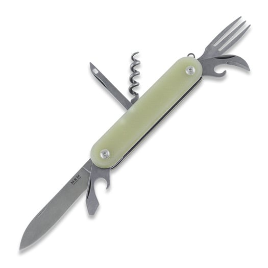 Πτυσσόμενο μαχαίρι MKM Knives Malga 6, natural MKMP06-GN