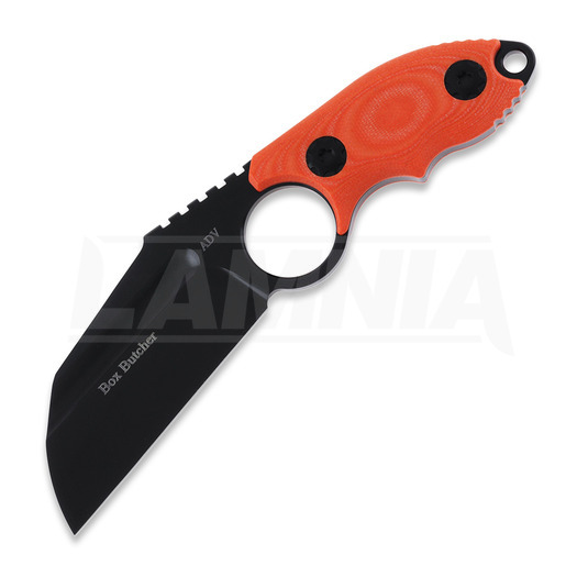 Andre de Villiers Box Butcher knife, orange