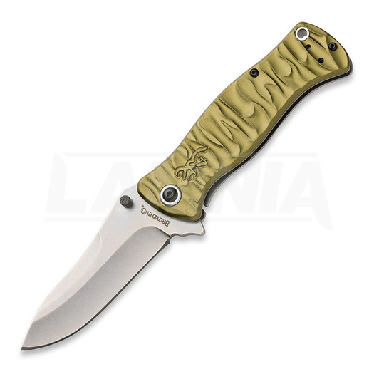 Browning River Stone folding knife, green