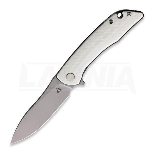CMB Made Knives Blaze folding knife, white