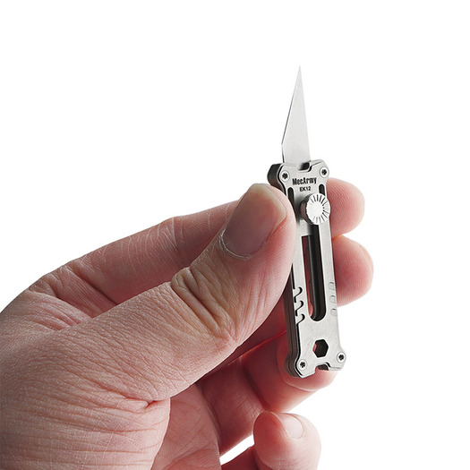 Saliekams nazis MecArmy EK12 Mini Keychain Utility Knife