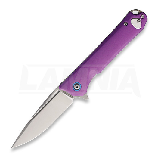 Rough Ryder NIght Out Linerlock 折り畳みナイフ, 紫