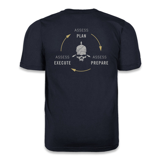 T-shirt Triple Aught Design Plan Prepare Execute, siege