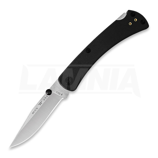 Buck 110 Slim Pro TRX foldekniv, svart 110BKS3
