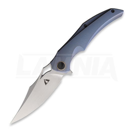 CMB Made Knives Prowler Blue Titanium kääntöveitsi