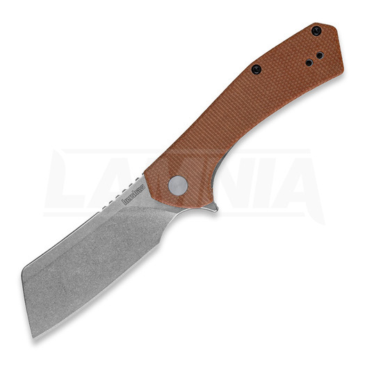 Kershaw Static Brown Micarta D2 סכין מתקפלת 3445MCB