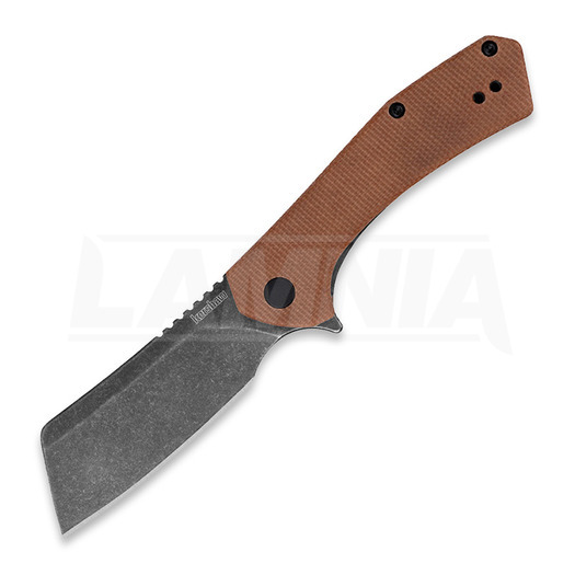 Kershaw Static Brown Micarta D2 סכין מתקפלת 3445MCBBW