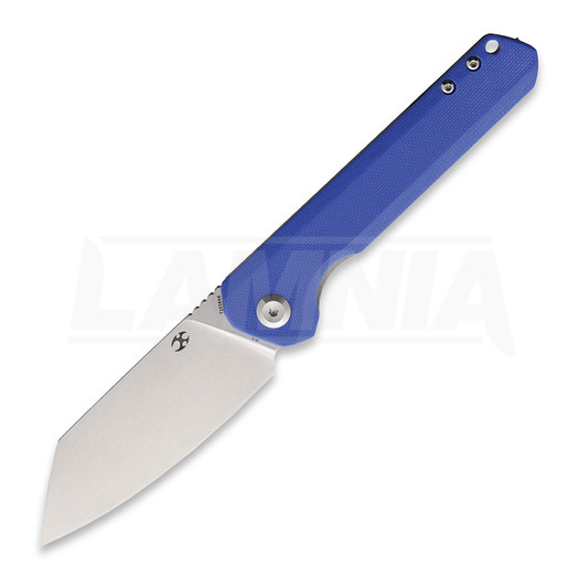 Nóż składany Kansept Knives Bulldozer, niebieska