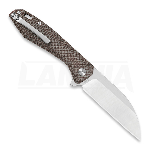 Nóż składany QSP Knife Pelican Linerlock Brown Satin