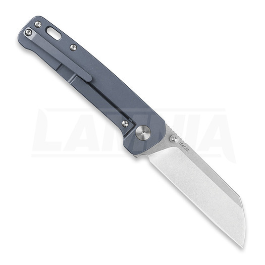 QSP Knife Penguin Linerlock Ti Blue 折り畳みナイフ