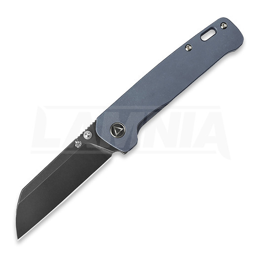 QSP Knife Penguin Linerlock Ti Blue folding knife, blue