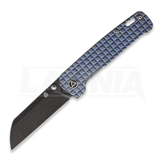 Skladací nôž QSP Knife Penguin Framelock Frag Ti, modrá
