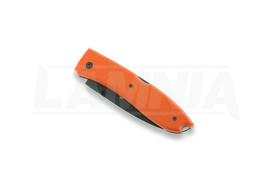Lionsteel Big Opera G10 folding knife, orange, black 8810BOR