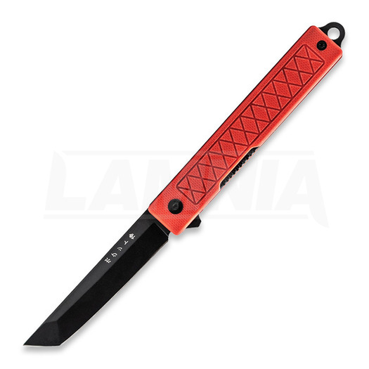 StatGear Pocket Samurai Full-Size Red folding knife