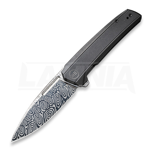 We Knife Speedster folding knife, Heimskringla damasteel 21021B-DS1