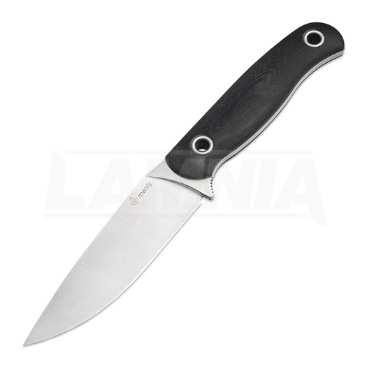 Manly Crafter D2 kés, fekete