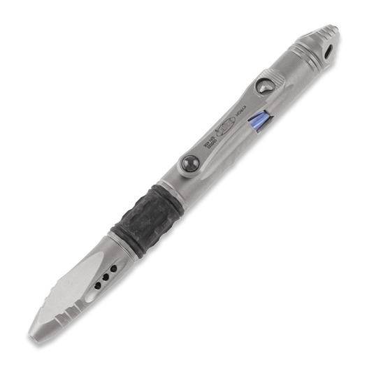 Microtech Kyroh עט, Mini Bead Blast Titanium Tritium Insert 403M-TI-BBTRI