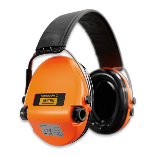 Sordin Supreme Pro-X fülvédő, Hear2, Leather band, Ember 75302-XL-14-S