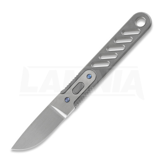 Anso of Denmark ASI ORION - Ti Grey 칼, Drop Point