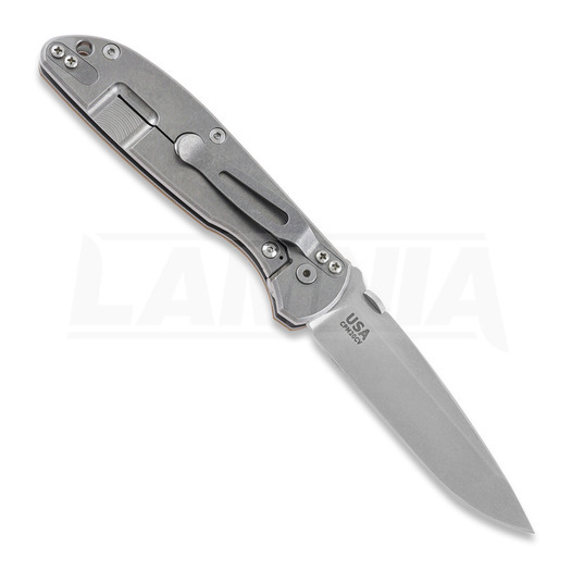 Hinderer Firetac Spanto Tri-Way Stonewash G10 folding knife