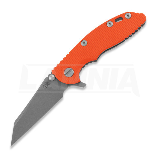 Hinderer 3.0 XM-18 Wharncliffe Tri-way Working Finish Orange G10 összecsukható kés
