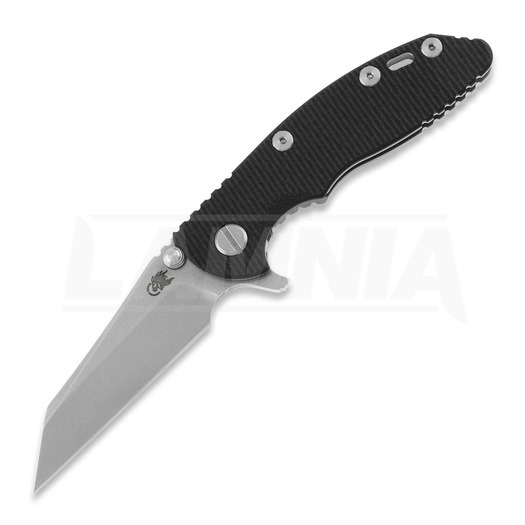 Hinderer 3.0 XM-18 Wharncliffe Tri-way Stonewash Black G10 折り畳みナイフ