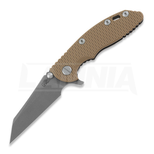 Hinderer 3.0 XM-18 Wharncliffe Tri-Way Battle Bronze Coyote G10 vouwmes