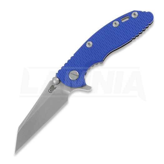 Сгъваем нож Hinderer 3.0 XM-18 Wharncliffe Tri-Way Stonewash Blue G10