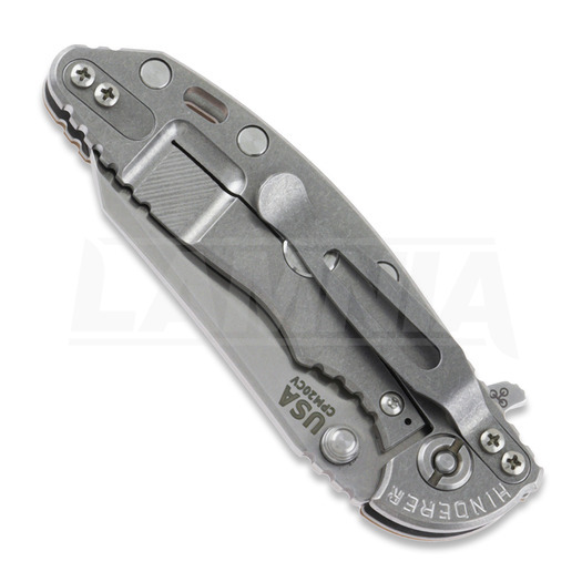 Hinderer 3.0 XM-18 Wharncliffe Tri-Way Stonewash Coyote G10 vouwmes