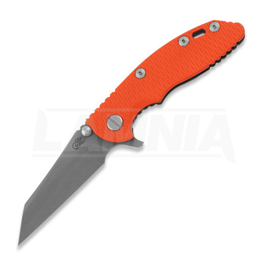 Сгъваем нож Hinderer 3.0 XM-18 Wharncliffe Tri-Way Battle Bronze Orange G10