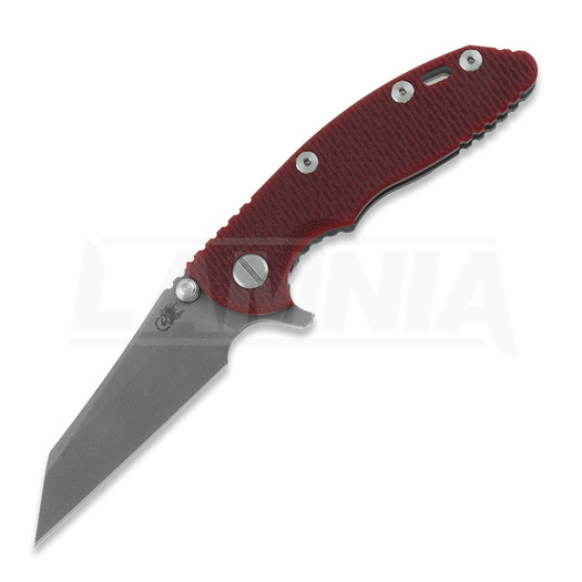 Hinderer 3.0 XM-18 Wharncliffe Tri-Way Working Finish Red G10 折り畳みナイフ