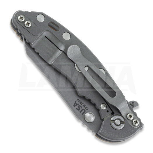 Hinderer 3.0 XM-18 Wharncliffe Tri-Way Working Finish Coyote G10 folding knife