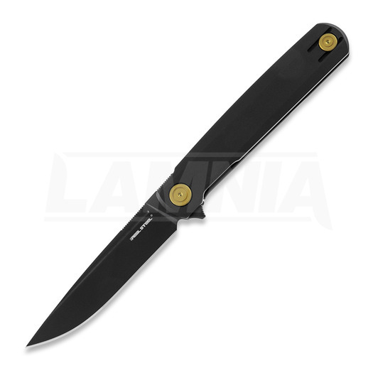 Zavírací nůž RealSteel G-Frame, black/gold 7874GB