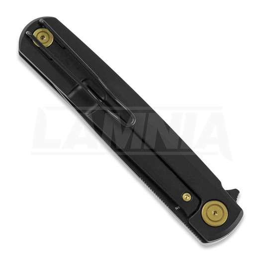 RealSteel G-Frame foldekniv, black/gold 7874GB
