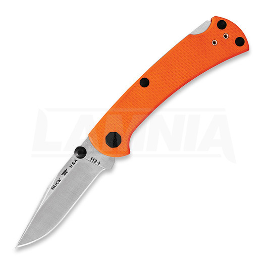 Buck 112 Slim Pro TRX Lockback folding knife 112ORS3