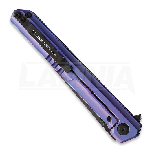 Nóż składany Stedemon TS06 Framelock, purpurowa