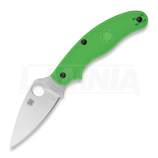 Spyderco UK Penknife Salt Green LC200N fällkniv C94PGR