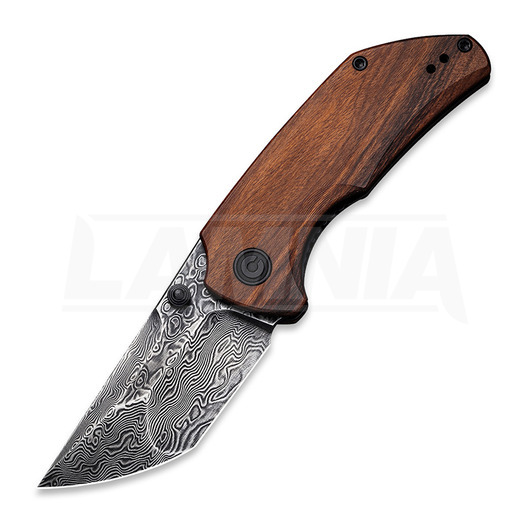 Nóż składany CIVIVI Thug 2 Damascus, cuibourtia wood C20028C-DS1