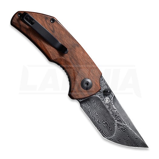 Складной нож CIVIVI Thug 2 Damascus, cuibourtia wood C20028C-DS1