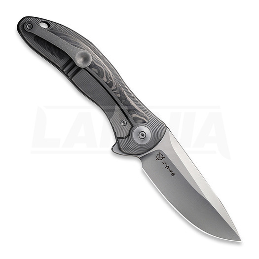Zavírací nůž We Knife Synergy2v2, shredded carbon fiber 18046CF-1