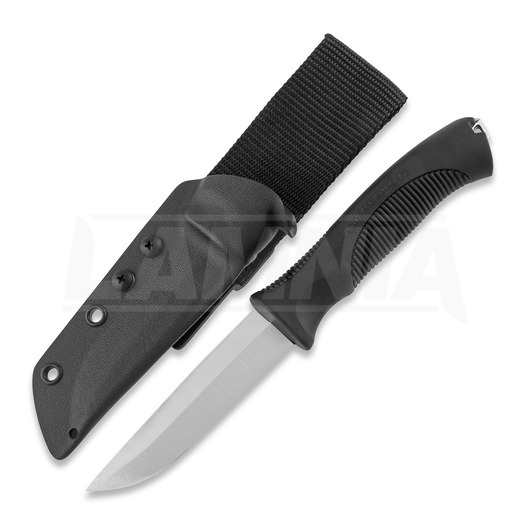 Rokka Korpisoturi N690 Kydex kniv, black