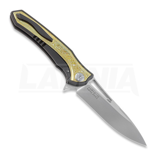 Πτυσσόμενο μαχαίρι Maxace Amber-3, mokume
